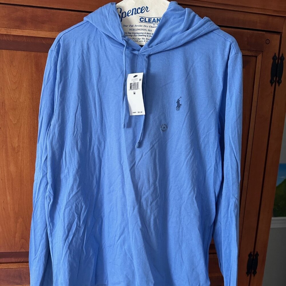 Polo hooded pullover Size M